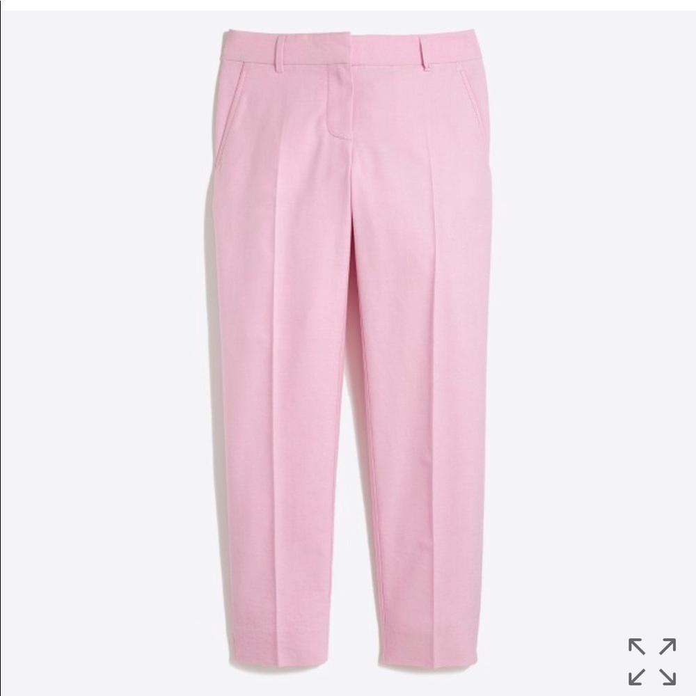 💕 Pink J. Crew Cotton Oxford Pants 💕